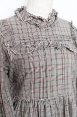 画像4: Physical Drop / 小公女ドレス  チェックベージュ Y-25-10-28-128-LO-OP-SZ-ZI (4)