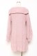 画像2: axes femme / W編み上げニットチュニック F ピンク Y-25-10-28-134-AX-TO-SZ-ZY (2)