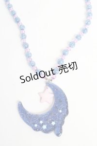 Angelic Pretty / Melty Moonネックレス  青 Y-25-10-28-002-AP-AC-SZ-ZY