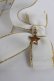 画像3: LOTUS ribbon / ツインテールリボンバレッタ  白 Y-25-10-28-017-EL-ZA-SZ-ZY (3)