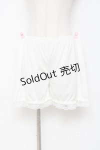 m petit by misako / AMドロワーズスソレース JJM-L 中白 Y-25-10-28-135-LO-PA-SZ-ZY