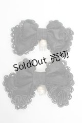 Angelic Pretty / Dollyロゴパールコーム  黒 Y-25-10-28-018-AP-AC-SZ-ZY