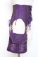 画像5: Ozz oneste / ポーチ付きチャイナコルセット  紫 Y-25-10-28-147-OO-SK-SZ-ZY (5)