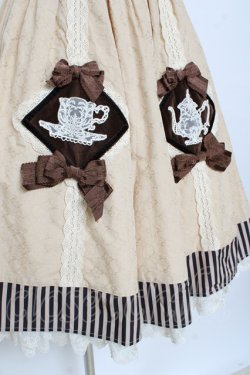 画像5: Hoshibako Works / カフェホシバコ スカート S コーヒー Y-25-10-28-148-LO-SK-SZ-ZY