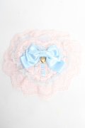 Angelic Pretty / プレゼントハートクリップブローチ  ピンク×サックス Y-25-10-28-020-AP-ZA-SZ-ZY