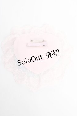 画像2: Angelic Pretty / プレゼントハートクリップブローチ  ピンク×サックス Y-25-10-28-020-AP-ZA-SZ-ZY