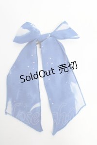 Angelic Pretty / Misty Skyリボンクリップ  青 Y-25-10-28-023-AP-ZA-SZ-ZY
