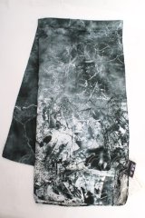 OZZ ANGELO / プリント入りストール  グリーン Y-25-10-28-025-OO-ZA-SZ-ZY