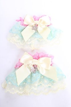 画像1: Angelic Pretty / カラフルStarお袖とめ  イエロー Y-25-10-28-027-AP-ZA-SZ-ZY