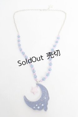 画像3: Angelic Pretty / Melty Moonネックレス  青 Y-25-10-28-002-AP-AC-SZ-ZY