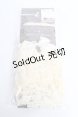 Kurumi Collaboration / CLK*レースグローブ F 濃白 Y-25-10-28-028-LO-ZA-SZ-ZY