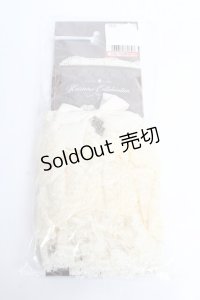 Kurumi Collaboration / CLK*レースグローブ F 濃白 Y-25-10-28-028-LO-ZA-SZ-ZY