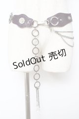 Ozz On / 蝶モチーフベルト  紫 Y-25-10-28-035-OO-ZA-SZ-ZY