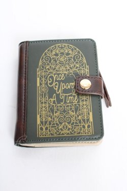 画像1: axes femme / ブック型財布 F Dグリーン Y-25-10-28-037-AX-ZA-SZ-ZY