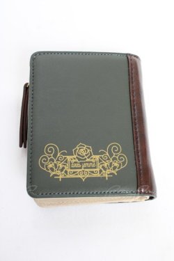 画像2: axes femme / ブック型財布 F Dグリーン Y-25-10-28-037-AX-ZA-SZ-ZY