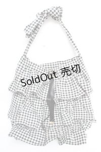 Fi.n.t / フリルトートバッグ  黒 Y-25-10-28-040-CA-BG-SZ-ZT501