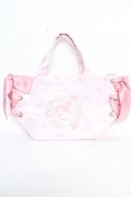 Maison de FLEUR / My Melodyリボンサイドリボントート F ピンク Y-25-10-28-041-LO-BG-SZ-ZY
