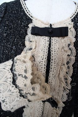 画像3: Lois CRAYON / ツイードジャケット  黒 Y-25-10-31-031-LO-JA-AS-ZY