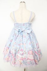 画像2: Angelic Pretty / Whip Factory ジャンパースカートSet  サックス Y-25-10-31-035-AP-OP-SZ-ZS (2)