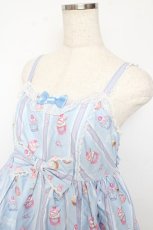 画像3: Angelic Pretty / Whip Factory ジャンパースカートSet  サックス Y-25-10-31-035-AP-OP-SZ-ZS (3)