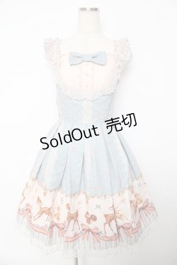 画像1: Innocent World / リバイバルロッタジャンパースカート M サックス Y-25-10-31-036-IW-OP-SZ-ZY