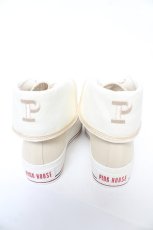 画像3: PINK HOUSE / セーラーカラーハイカットスニーカー  Y-25-10-31-004-LO-SH-SZ-ZTK030 (3)