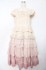 画像1: PINK HOUSE / ローンティアードワンピース F ピンク Y-25-10-31-037-LO-OP-SZ-ZY (1)