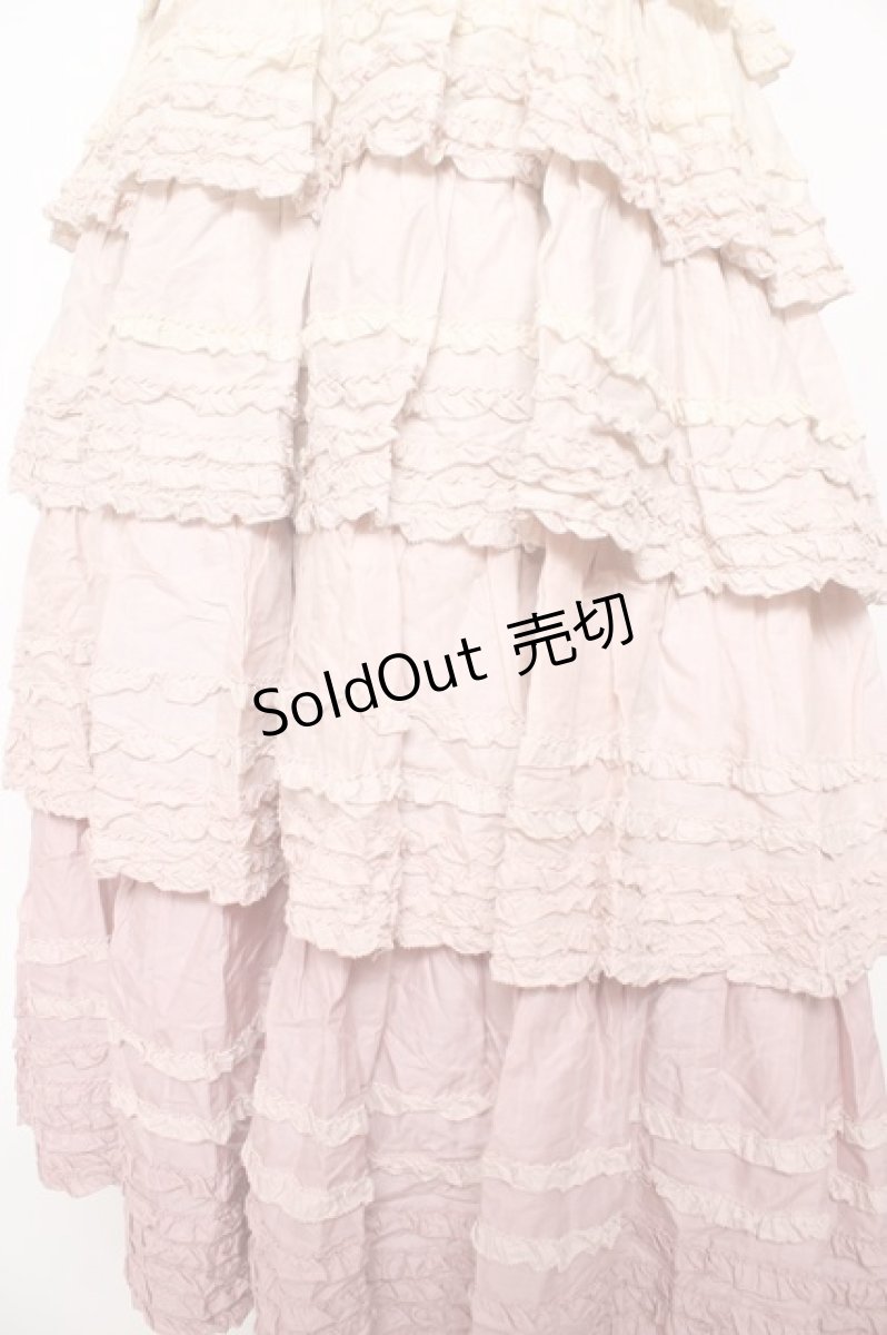 画像4: PINK HOUSE / ローンティアードワンピース F ピンク Y-25-10-31-037-LO-OP-SZ-ZY (4)