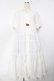 画像1: PINK HOUSE / ティアードロングワンピース F 白 Y-25-10-31-038-LO-OP-AS-ZY (1)