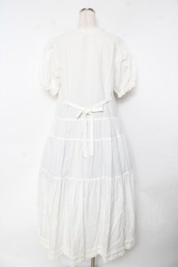 画像2: PINK HOUSE / ティアードロングワンピース F 白 Y-25-10-31-038-LO-OP-AS-ZY