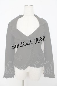 Mary Magdalene / エマニュエルフリルジャケット  ブラウン Y-25-10-31-040-CL-JA-AS-ZY