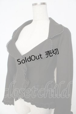 画像3: Mary Magdalene / エマニュエルフリルジャケット  ブラウン Y-25-10-31-040-CL-JA-AS-ZY