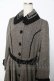 画像3: Innocent World / ヘリンボーンコートドレス L ブラック Y-25-10-31-043-IW-CO-SZ-ZY (3)