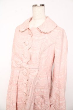 画像3: Angelic Pretty / ホイップジャガードトレンチコート  ピンク Y-25-10-31-045-AP-JA-SZ-ZY