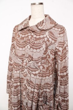 画像3: Angelic Pretty / ホイップジャガードトレンチコート  ブラウン Y-25-10-31-046-AP-JA-SZ-ZY