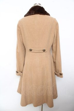 画像2: Innocent World / オリジナルロゴリボンコート M キャメル Y-25-10-31-050-IW-CO-SZ-ZY