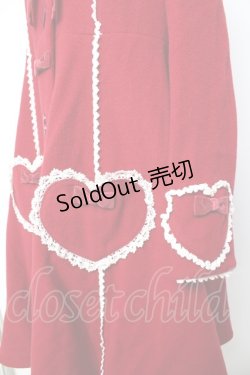 画像4: Angelic Pretty / Lovelyハートポッケコート  赤 Y-25-10-31-052-AP-CO-SZ-ZY