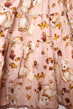 画像4: PINK HOUSE / ビターパンダプリントミディ丈ワンピース F ピンク Y-25-10-31-056-LO-SK-AS-ZY