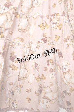 画像4: PINK HOUSE / ビターパンダプリントミディ丈ワンピース F ピンク Y-25-10-31-056-LO-SK-AS-ZY