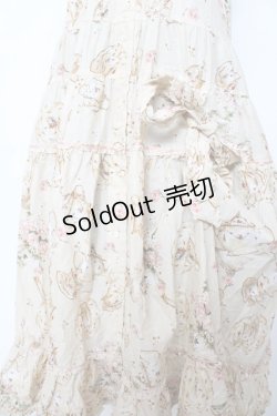 画像4: PINK HOUSE / ティータイムプリントワンピース F アイボリー Y-25-10-31-057-LO-OP-AS-ZY