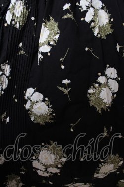 画像4: PINK HOUSE / ひな菊柄ジャンパースカート F 黒 Y-25-10-31-059-LO-OP-SZ-ZY