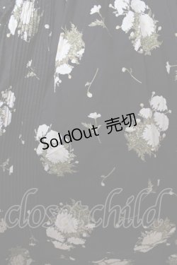 画像4: PINK HOUSE / ひな菊柄ジャンパースカート F 黒 Y-25-10-31-059-LO-OP-SZ-ZY