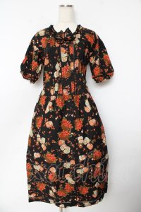 PINK HOUSE / ベリーベリージャムワンピース F 黒 Y-25-10-31-061-LO-OP-AS-ZY