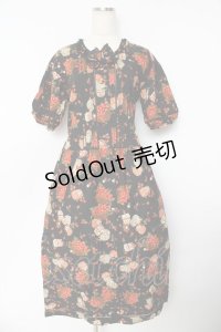 PINK HOUSE / ベリーベリージャムワンピース F 黒 Y-25-10-31-061-LO-OP-AS-ZY