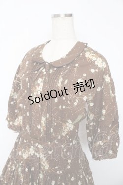 画像3: PINK HOUSE / ひな菊ブーケ柄ワンピース F ブラウン Y-25-10-31-062-LO-OP-AS-ZY