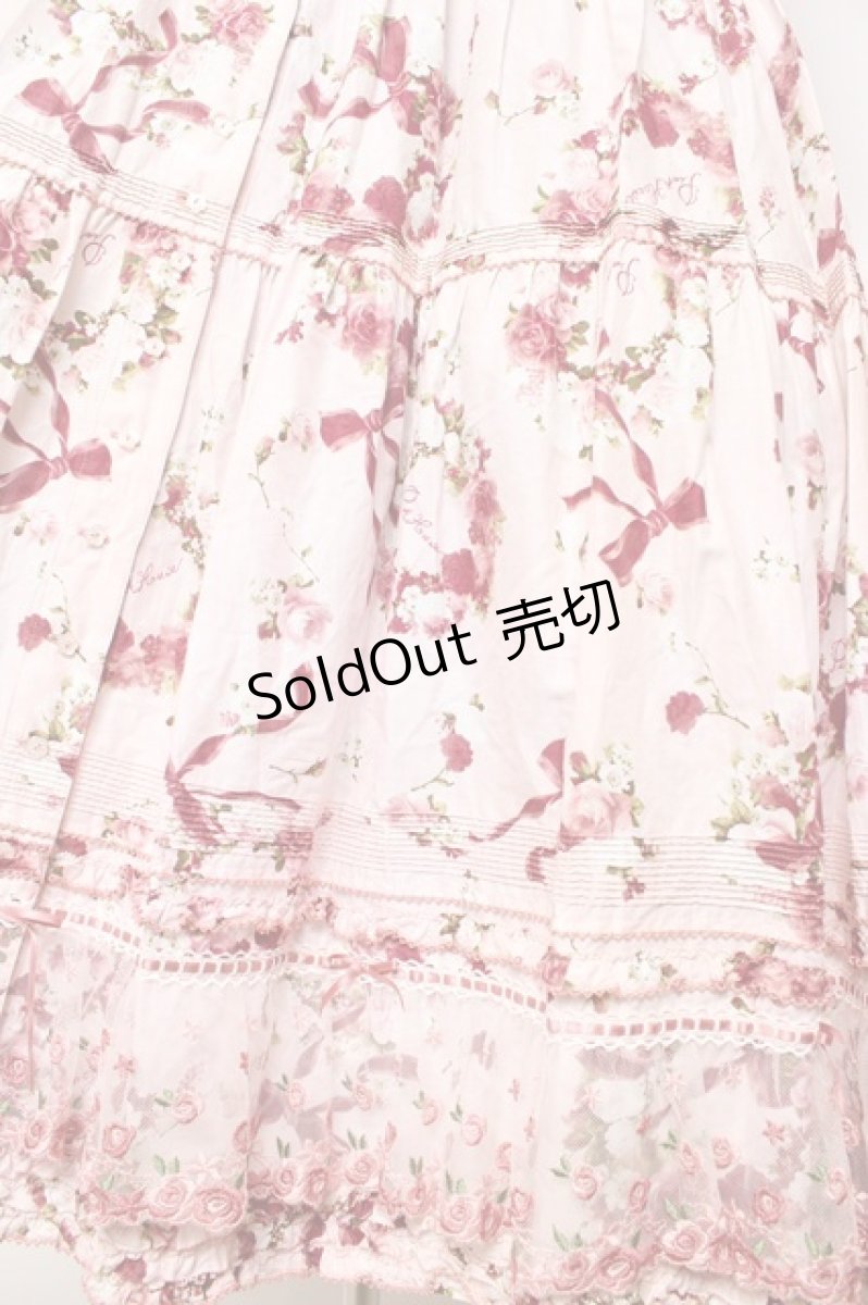 画像4: PINK HOUSE / ローズリースプリントワンピース F ピンク Y-25-10-31-066-LO-OP-SZ-ZY (4)