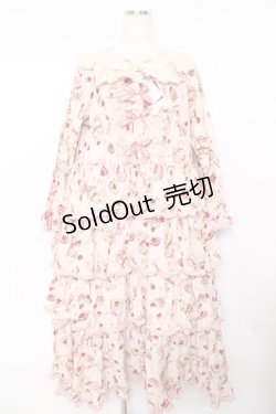 画像1: PINK HOUSE / sweets lop ear bunnyワンピース F ピンク Y-25-10-31-070-LO-OP-AS-ZY