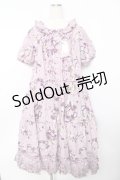 PINK HOUSE / ローズリースプリントワンピース F ラベンダー Y-25-10-31-071-LO-OP-AS-ZY