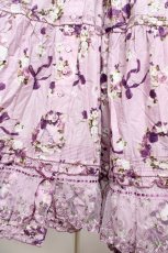 画像4: PINK HOUSE / ローズリースプリントワンピース F ラベンダー Y-25-10-31-071-LO-OP-AS-ZY (4)
