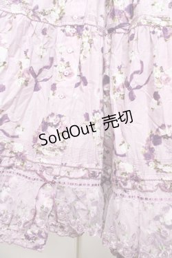 画像4: PINK HOUSE / ローズリースプリントワンピース F ラベンダー Y-25-10-31-071-LO-OP-AS-ZY
